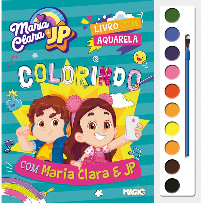 MARIA CLARA E JP - COLORINDO COM MARIA CLARA E JP