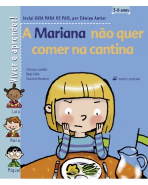 MARIANA NAO QUER COMER NA CANTINA, A