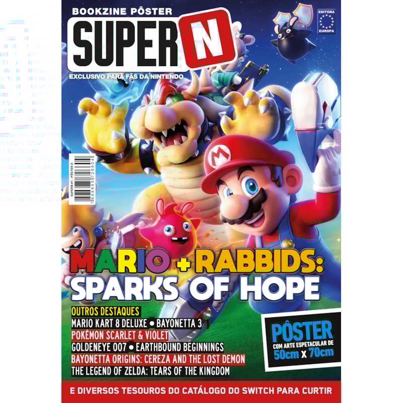 MARIO + RABBIDS: SPARKS OF HOPE - SUPERPÔSTER SUPER N