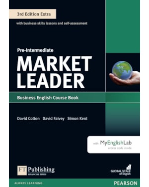 MARKET LEADER 3RD EDITION EXTRA PRE-INTERMEDIATE COURSEBOOK WITH DVD-ROM AND MYENGLISHLAB PACK
