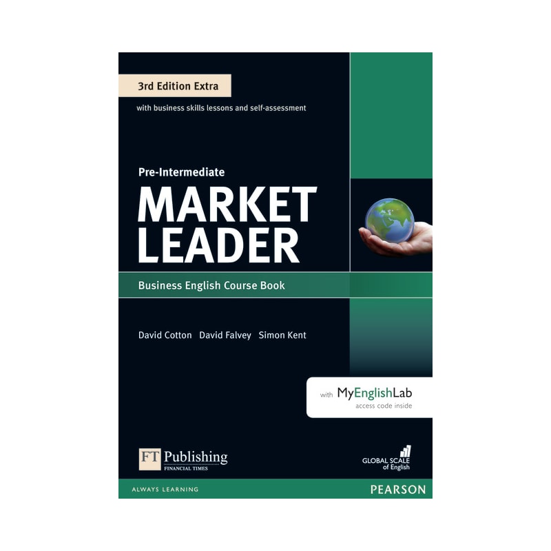 MARKET LEADER 3RD EDITION EXTRA PRE-INTERMEDIATE COURSEBOOK WITH DVD-ROM AND MYENGLISHLAB PACK