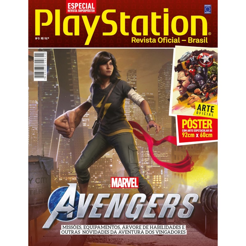 MARVEL AVENGERS - SUPERPÔSTER PLAYSTATION