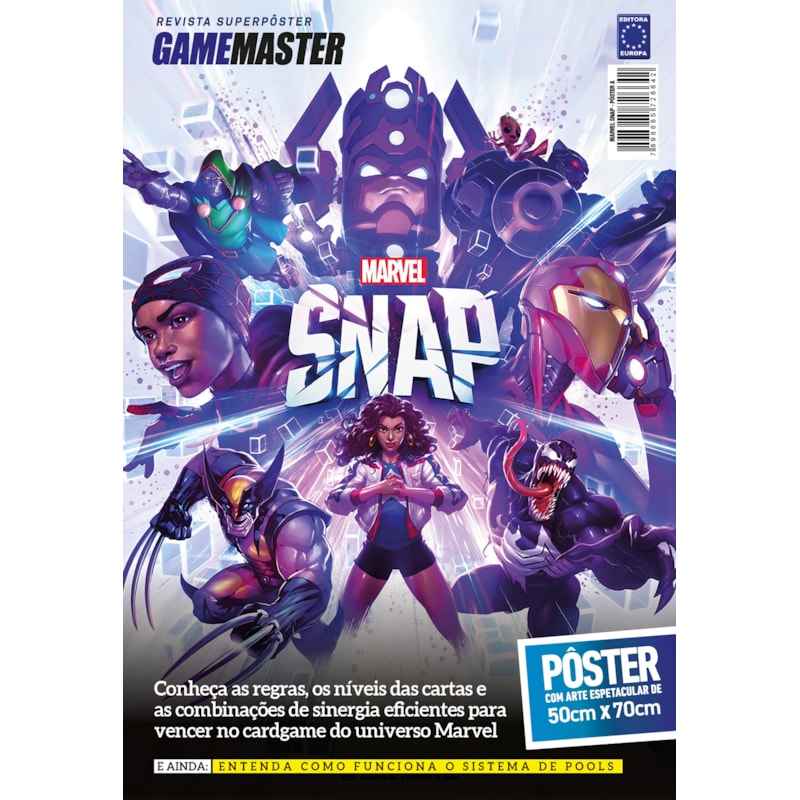 MARVEL SNAP - ARTE A - SUPERPÔSTER GAME MASTER