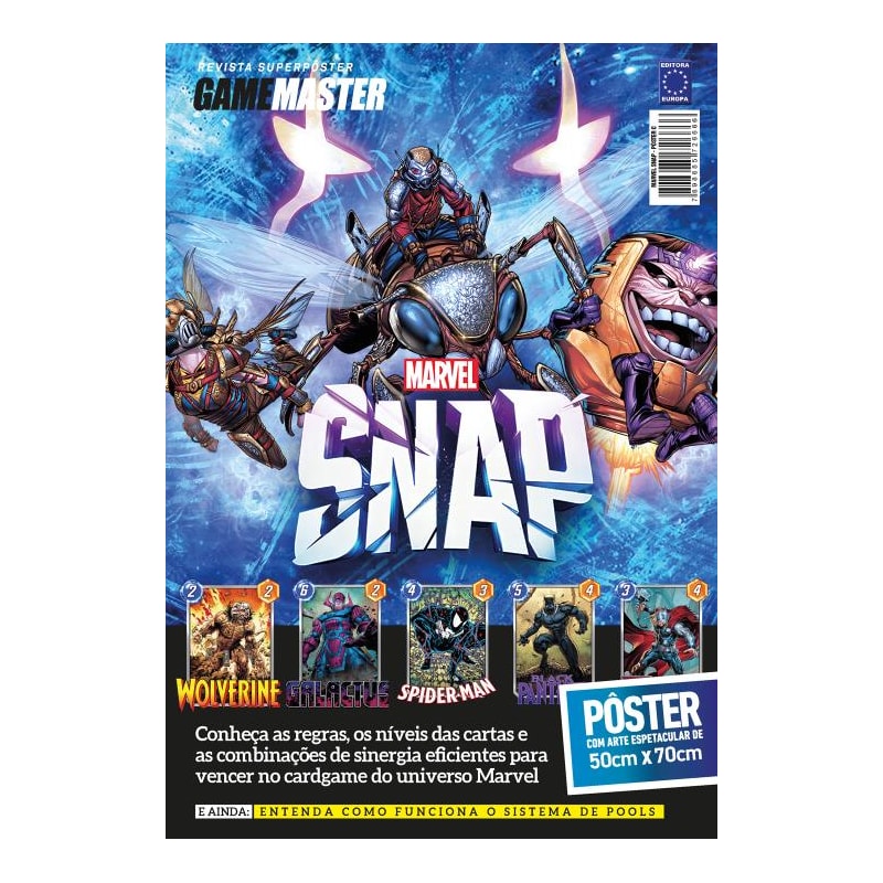 MARVEL SNAP - ARTE C - SUPERPÔSTER GAME MASTER