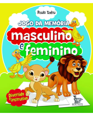 MASCULINO E FEMININO - JOGO DA MEMÓRIA