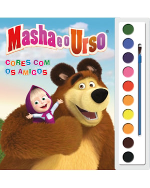 MASHA E O URSO - CORES COM OS AMIGOS