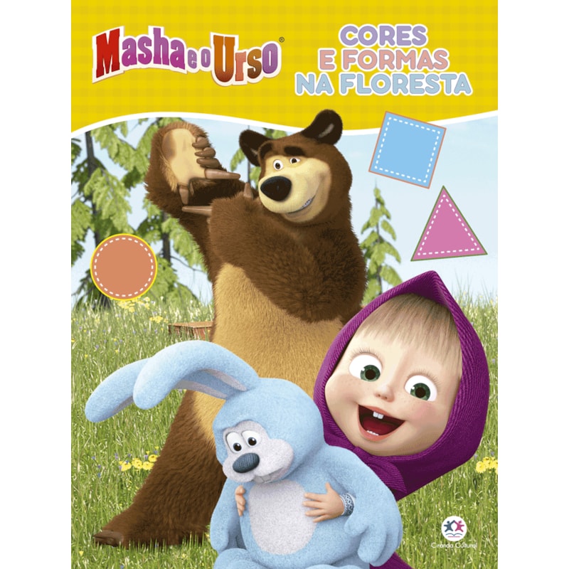 MASHA E O URSO - CORES E FORMAS NA FLORESTA