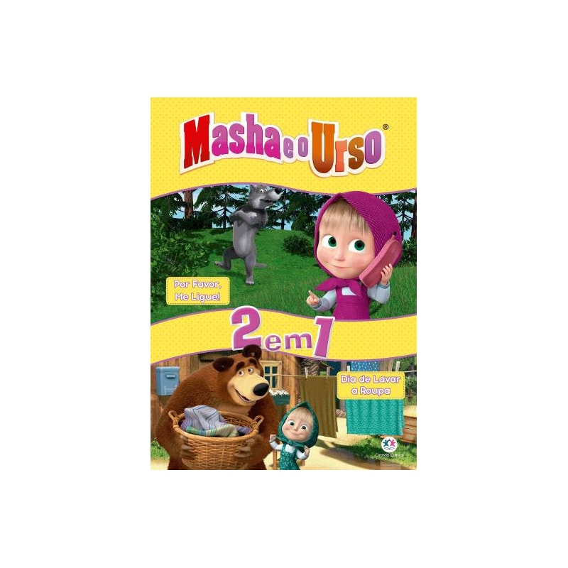 Masha e o Urso - Me ligue, por favor! - Dia de lavar a roupa: por favor, me ligue! - Dia de lavar a roupa