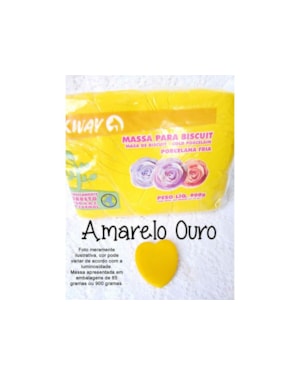 MASSA DE BISCUIT 85G - AMARELA