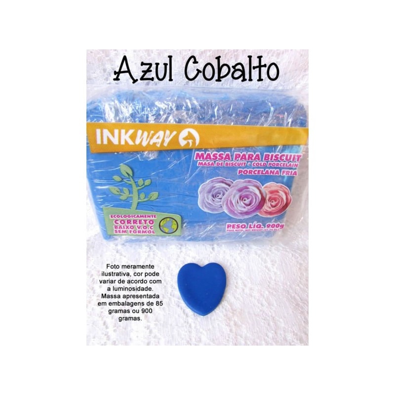 MASSA DE BISCUIT 85G - AZUL