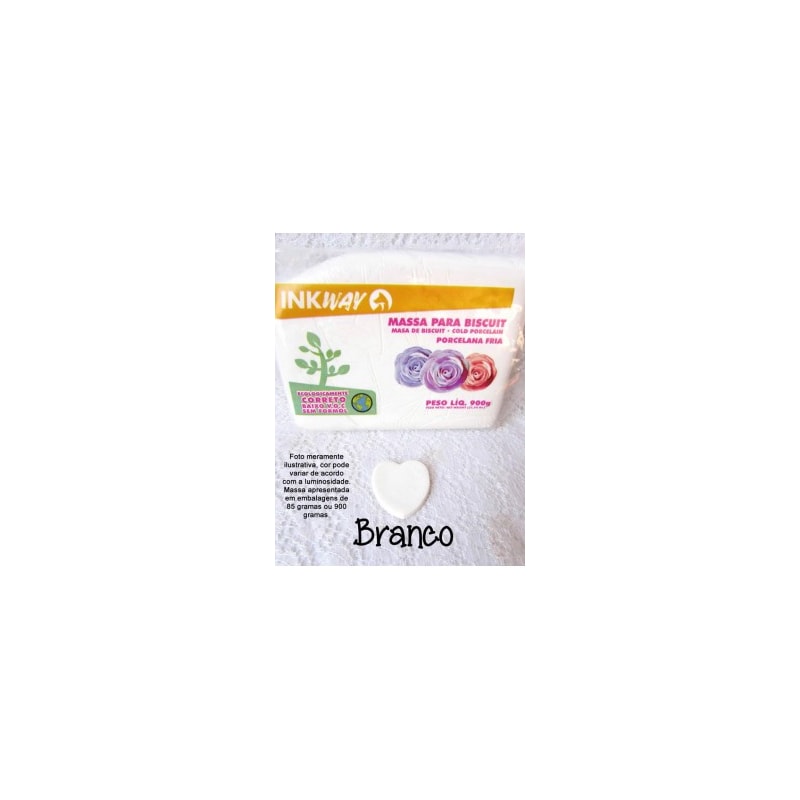 MASSA DE BISCUIT 85G - BRANCA