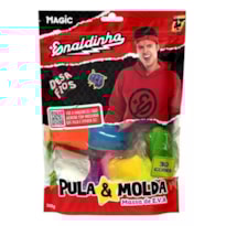 MASSA PULA E MOLDA 30 CORES SORTIDAS - 300G - ENALDINHO