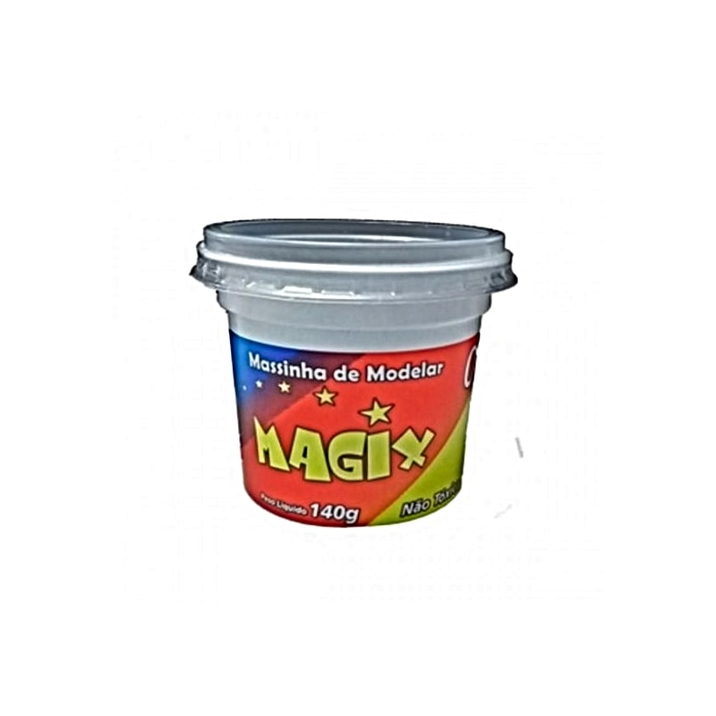 MASSINHA DE MODELAR MAGIX 140GRS BRANCA