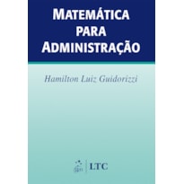 MATEMÁTICA PARA ADMINISTRAÇÃO