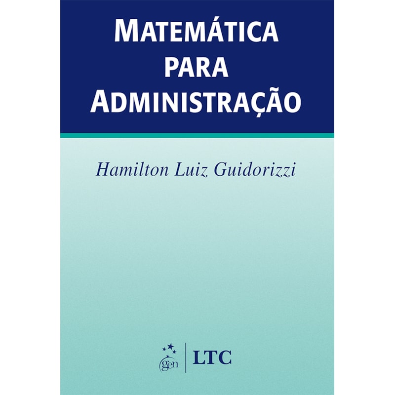 MATEMÁTICA PARA ADMINISTRAÇÃO