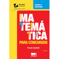 MATEMÁTICA PARA CONCURSOS - 2ª EDIÇÃO 2015