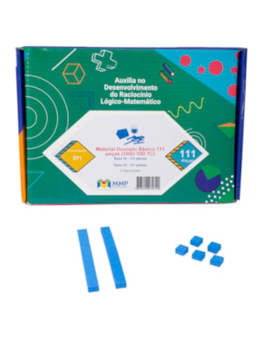 MATERIAL DOURADO BÁSICO E.V.A - 111 PEÇAS