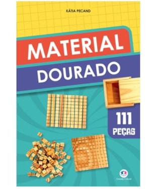 MATERIAL DOURADO - LIVRO COM PEÇAS