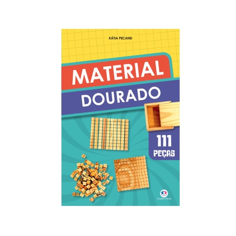 MATERIAL DOURADO - LIVRO COM PEÇAS