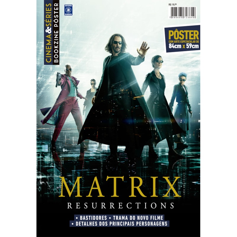 MATRIX RESURRECTIONS - SUPERPÔSTER CINEMA E SÉRIES