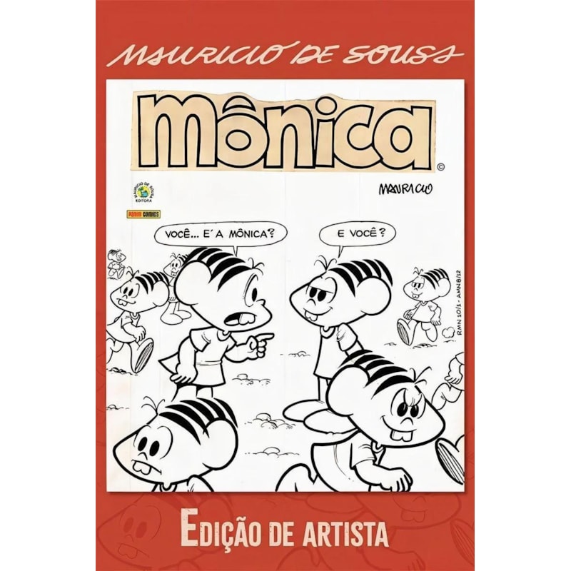 MAURICIO DE SOUSA: EDICAO DO ARTISTA - MONICA