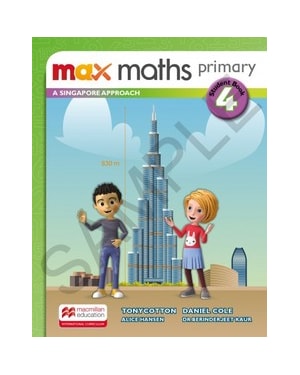 Max Maths Primary-a Singapore Aproach Student Book W/Dsb-(4): a Singapore approach - Student book