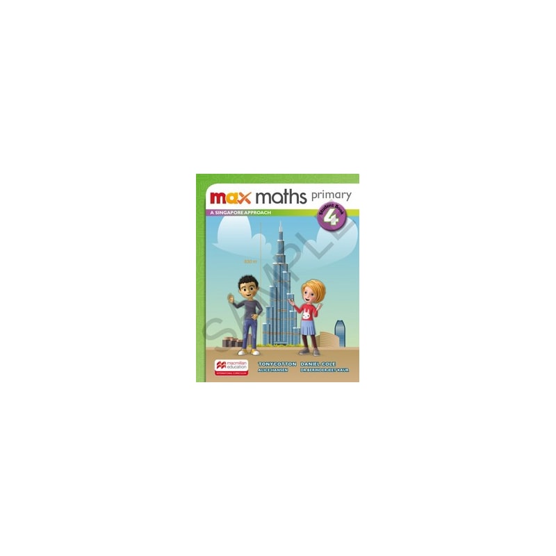 Max Maths Primary-a Singapore Aproach Student Book W/Dsb-(4): a Singapore approach - Student book