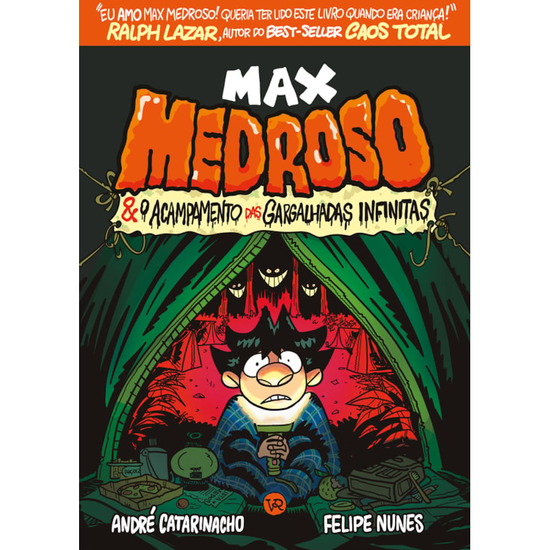 Max Medroso e o acampamento das gargalhadas infinitas
