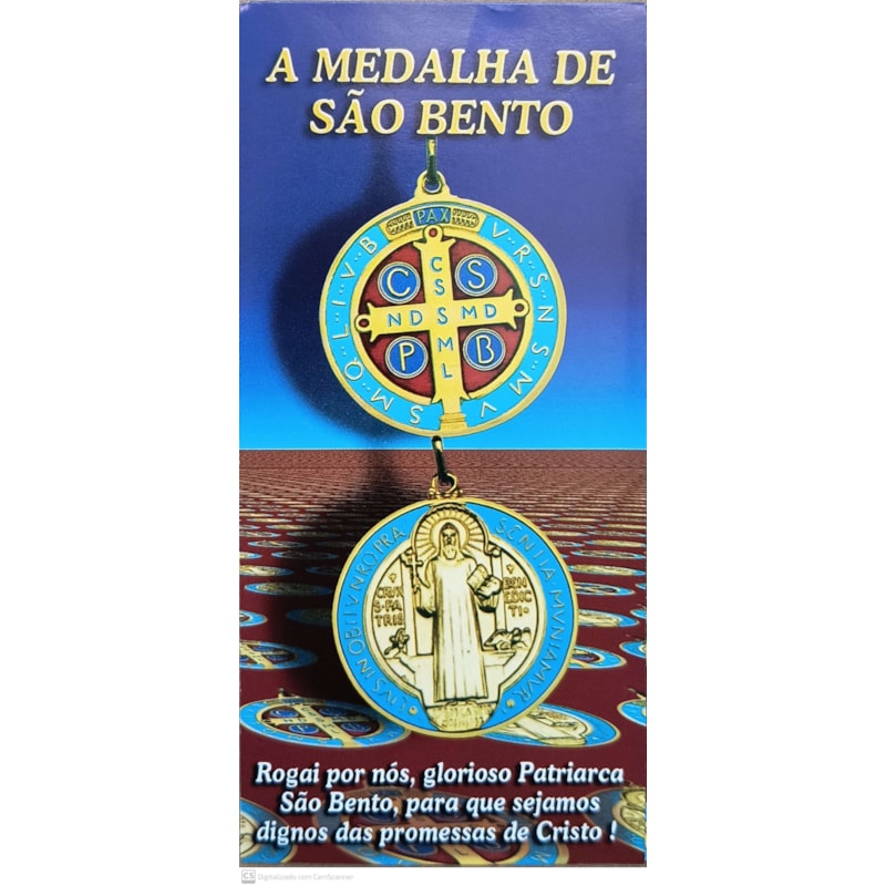 MEDALHA DE SAO BENTO PCT 50 UND