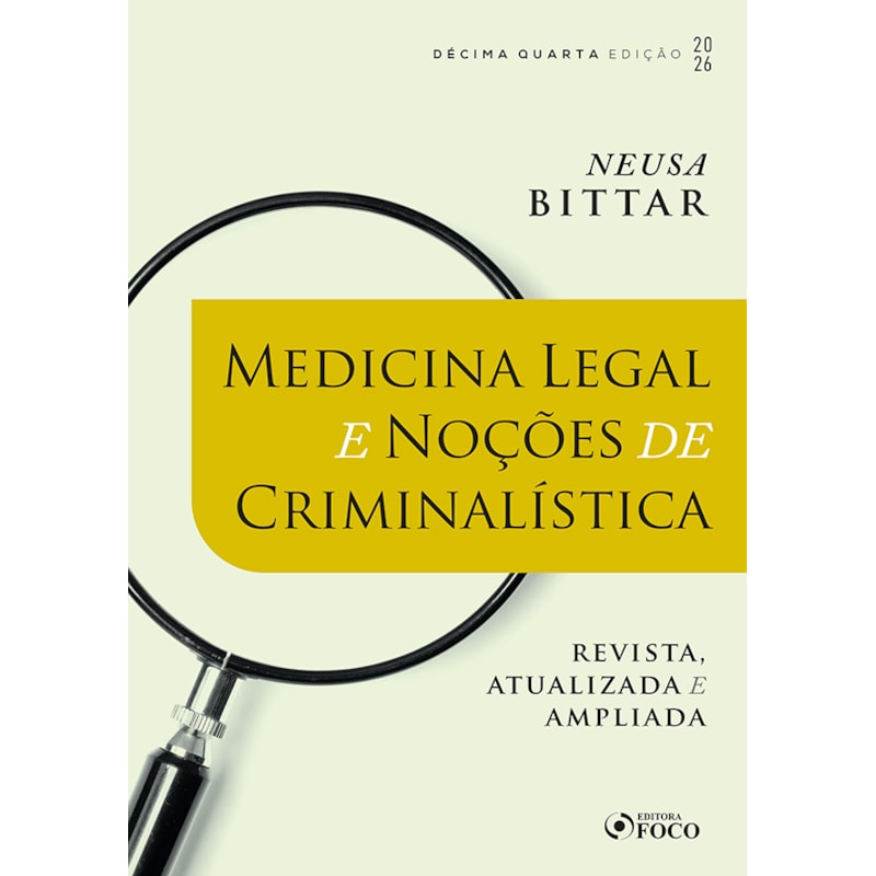 Medicina Legal e Noções de Criminalística 14ª Ed - 2026