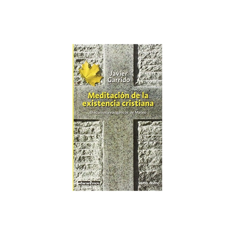 MEDITACION DE LA EXISTENCIA CRISTIANA - DISCURSOS EVANGELICOS DE MATEO - 1ª