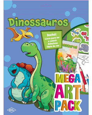 MEGA ART PACK - DINOSSAUROS