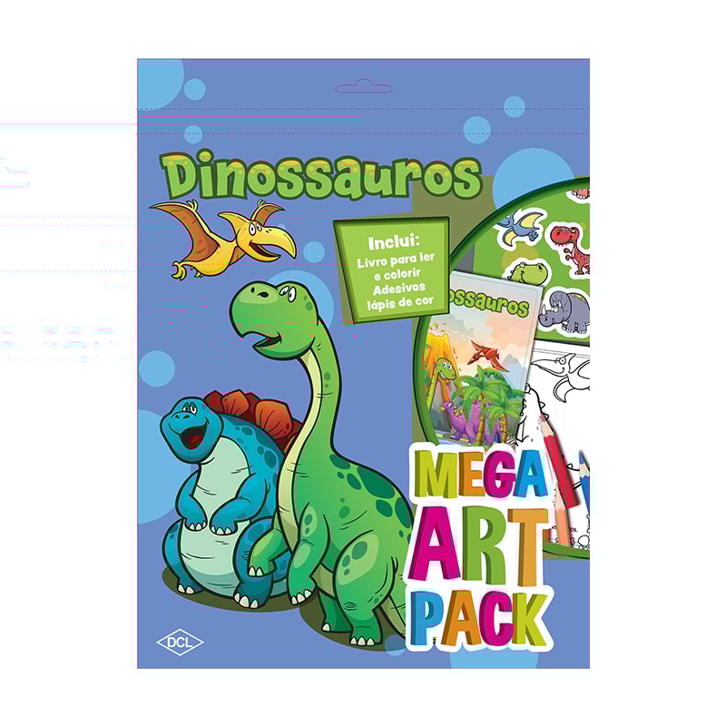 MEGA ART PACK - DINOSSAUROS