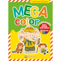 Mega color 1: livro para colorir