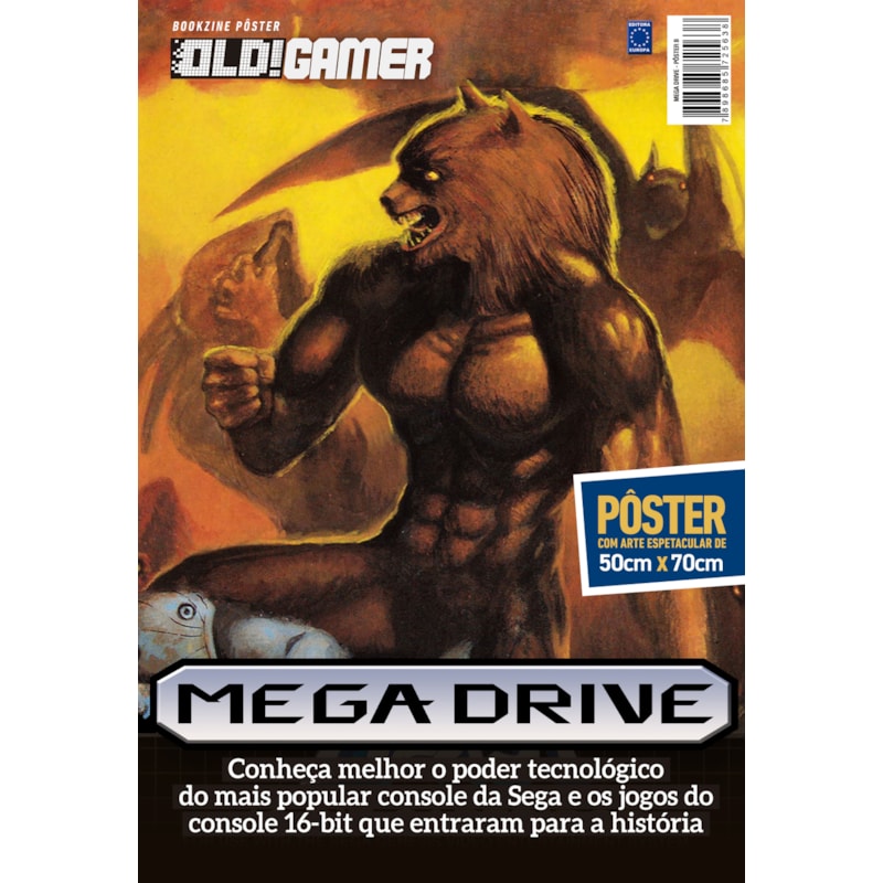 MEGA DRIVE - ARTE B - ALTERED BEAST - SUPERPÔSTER OLD!GAMER