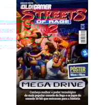 MEGA DRIVE - ARTE C - STREETS OF RAGE 2 - SUPERPÔSTER OLD!GAMER