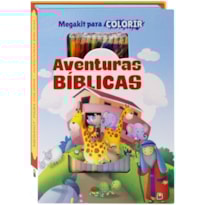 MEGAKIT PARA COLORIR: AVENTURAS BÍBLICAS