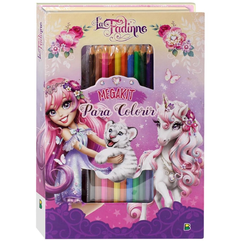 MEGAKIT PARA COLORIR: LA FADINNE
