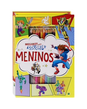 MEGAKIT PARA COLORIR: MENINOS
