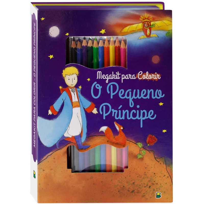 MEGAKIT PARA COLORIR: PEQUENO PRÍNCIPE, O