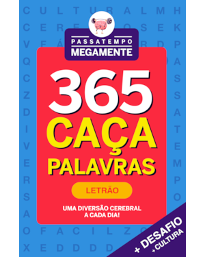 MEGAMENTE 365 CAÇA-PALAVRAS