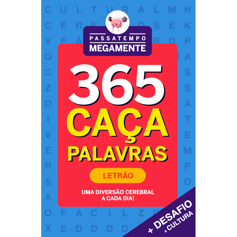 MEGAMENTE 365 CAÇA-PALAVRAS