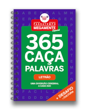 MEGAMENTE 365 CAÇA-PALAVRAS ESPECIAL
