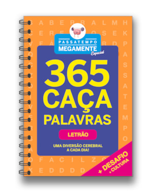 MEGAMENTE 365 CAÇA-PALAVRAS ESPECIAL