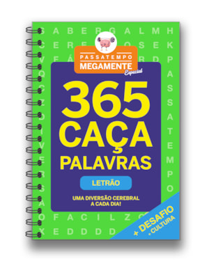 MEGAMENTE 365 CAÇA-PALAVRAS ESPECIAL
