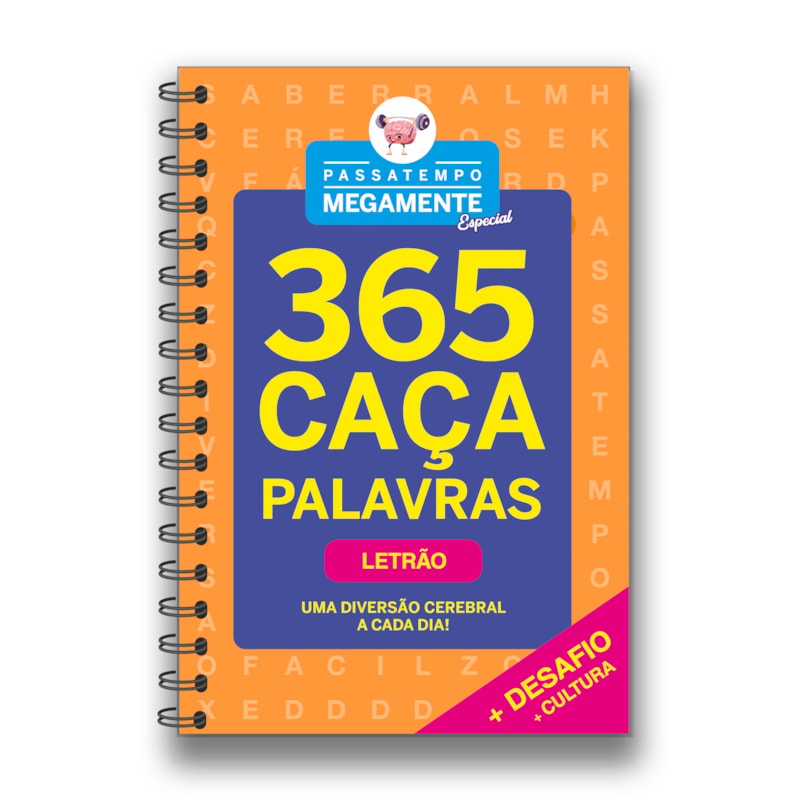 MEGAMENTE 365 CAÇA-PALAVRAS - ESPIRAL