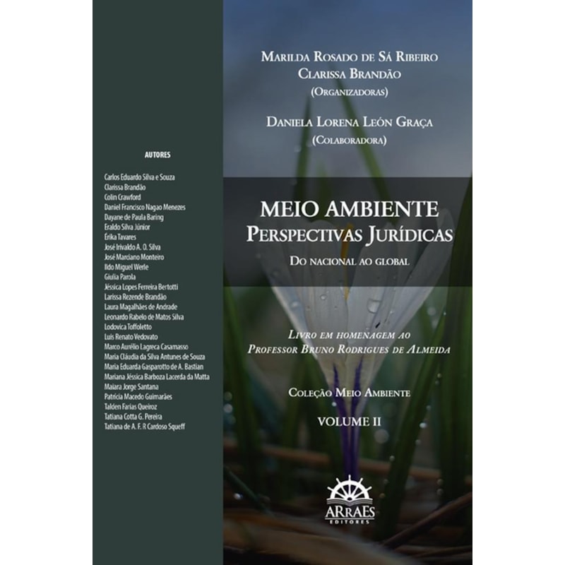 MEIO AMBIENTE: PERSPECTIVAS JURÍDICAS - DO NACIONAL AO GLOBAL V2