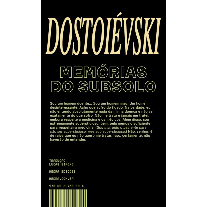 MEMÓRIAS DO SUBSOLO