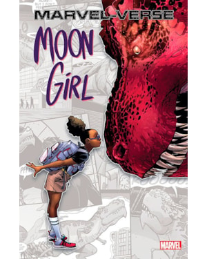 Menina da lua e o dinossauro demônio
