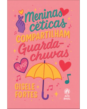 Meninas céticas compartilham guarda-chuvas